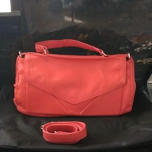 Cynthia Rowley Apricot leather handbag